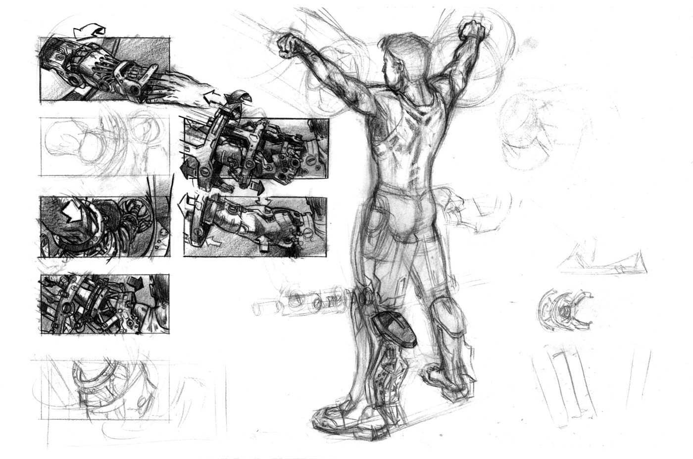 Iron Man，Avenger，Concept map，film，Stark building，