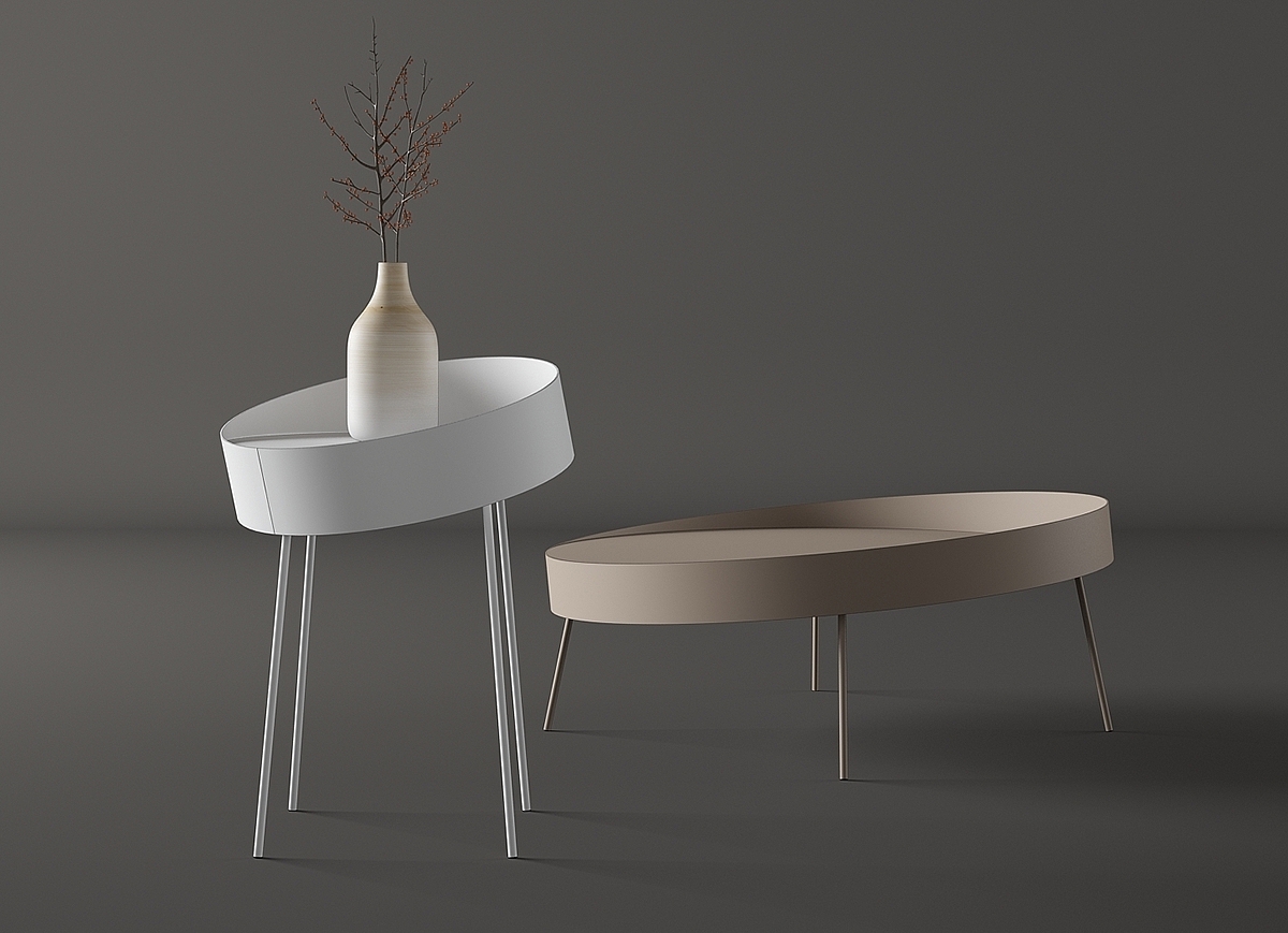 Northern Europe，furniture，Home Furnishing，tea table，geometry，disk，