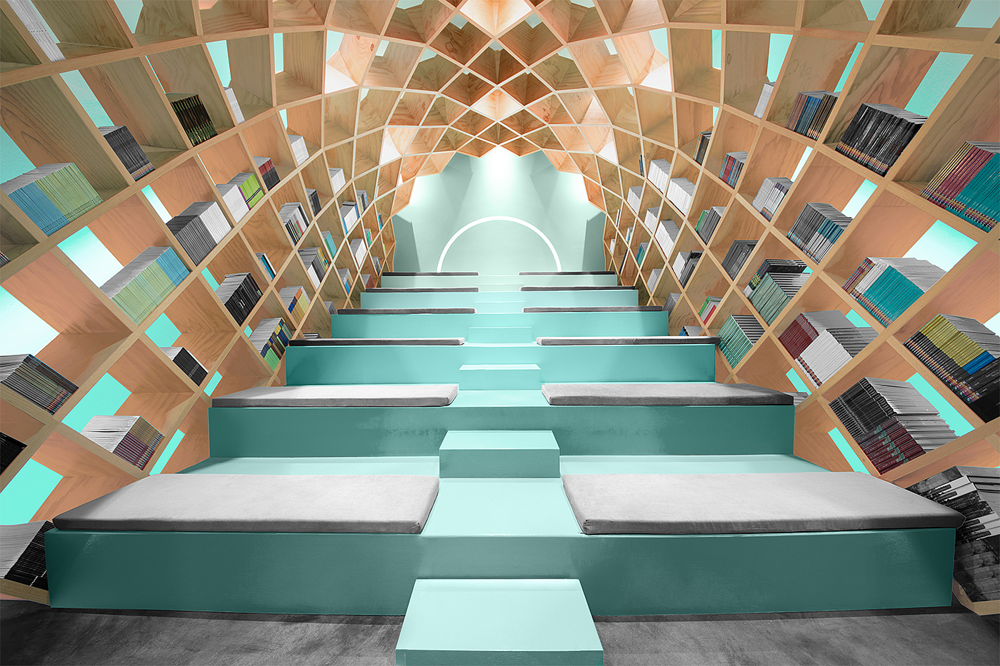Connett Library，Architecture，indoor，