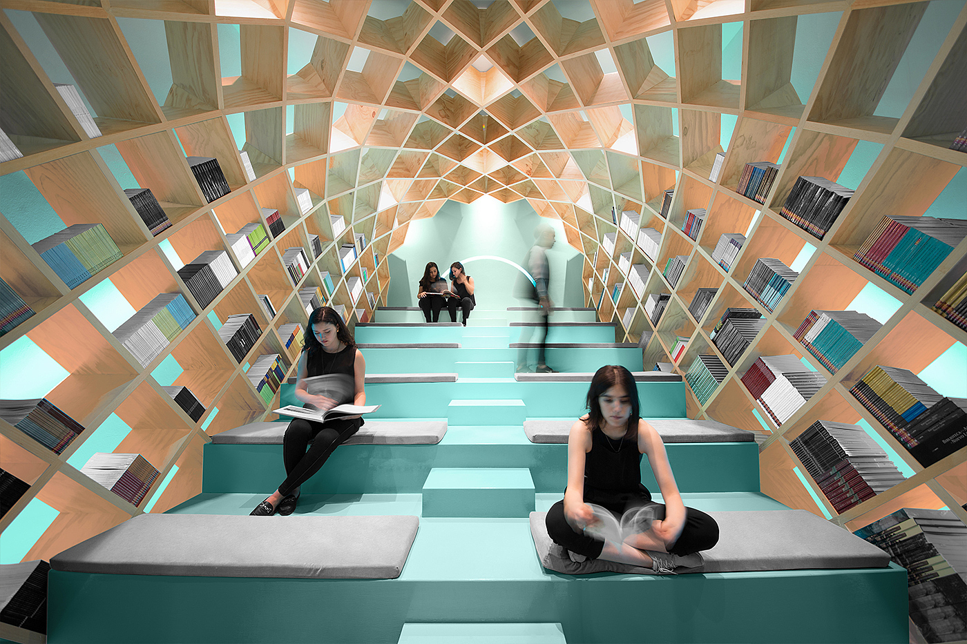 Connett Library，Architecture，indoor，