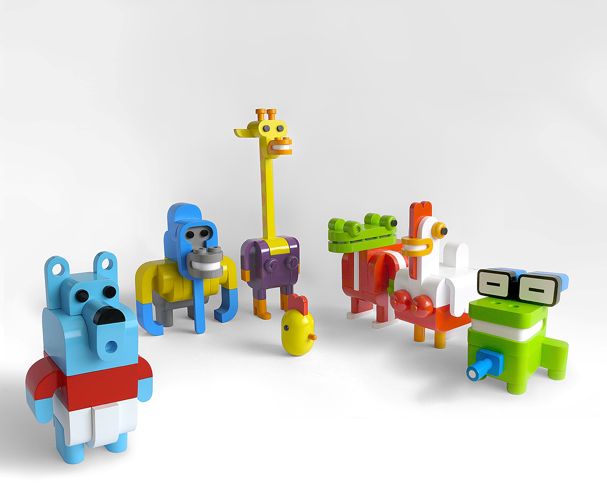 Lego，geometry，animal，Building blocks，