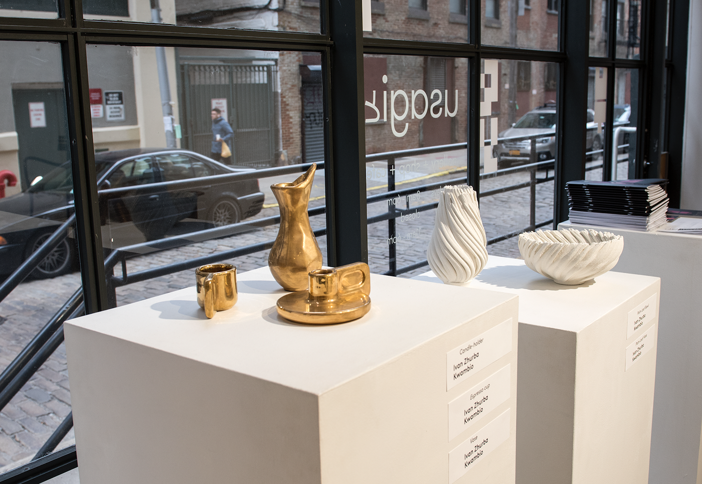 furniture，vase，white，blue，3D printing，