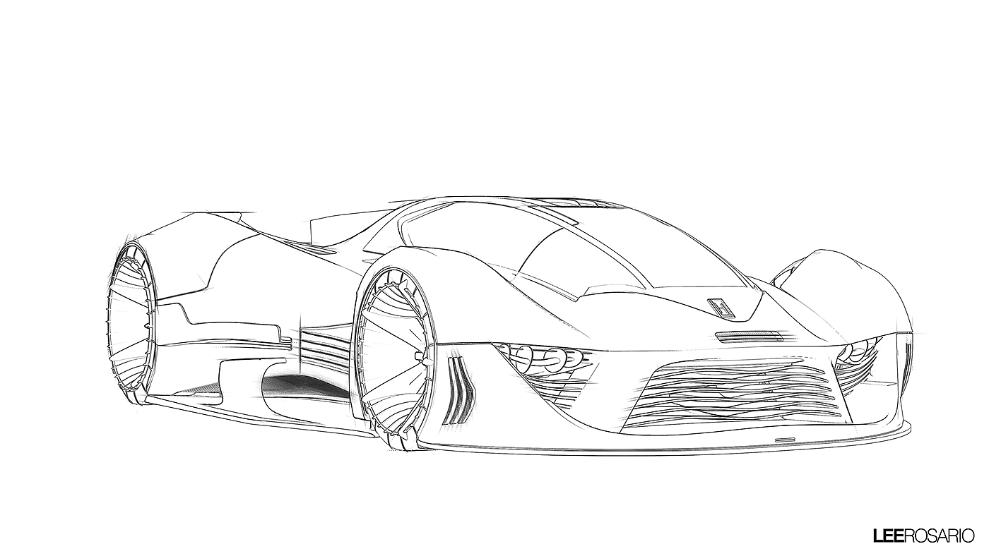 vehicle，Sports car，black，white，Tauro，