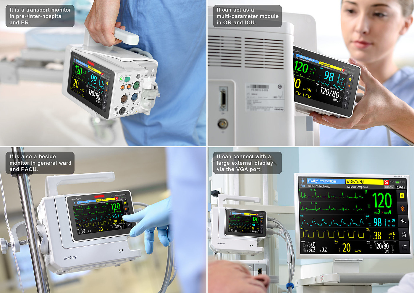 Patient monitor，BeneVision N1，Medical equipment，2018 if Award，