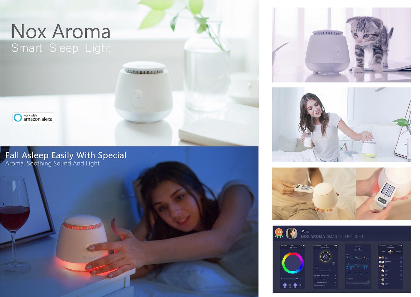 NOX AROMA，睡眠灯，医疗设备，2018 iF奖，