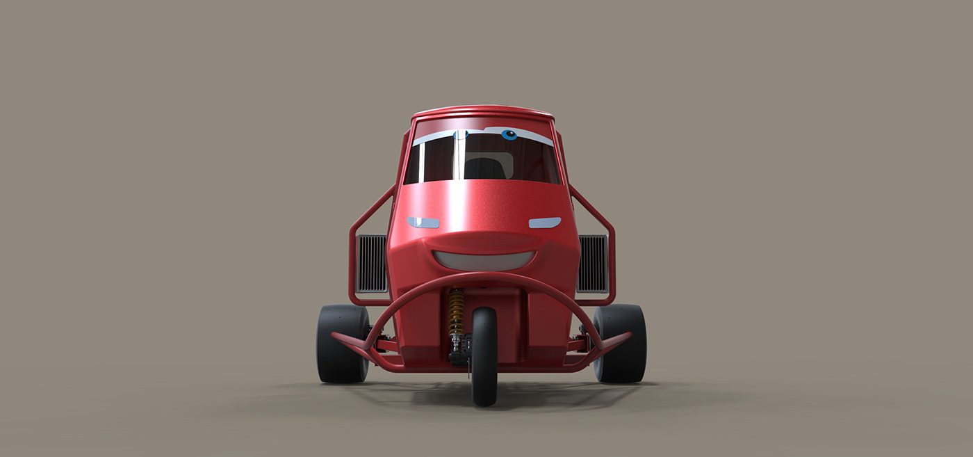Ape Proto，gules，Tricycle，