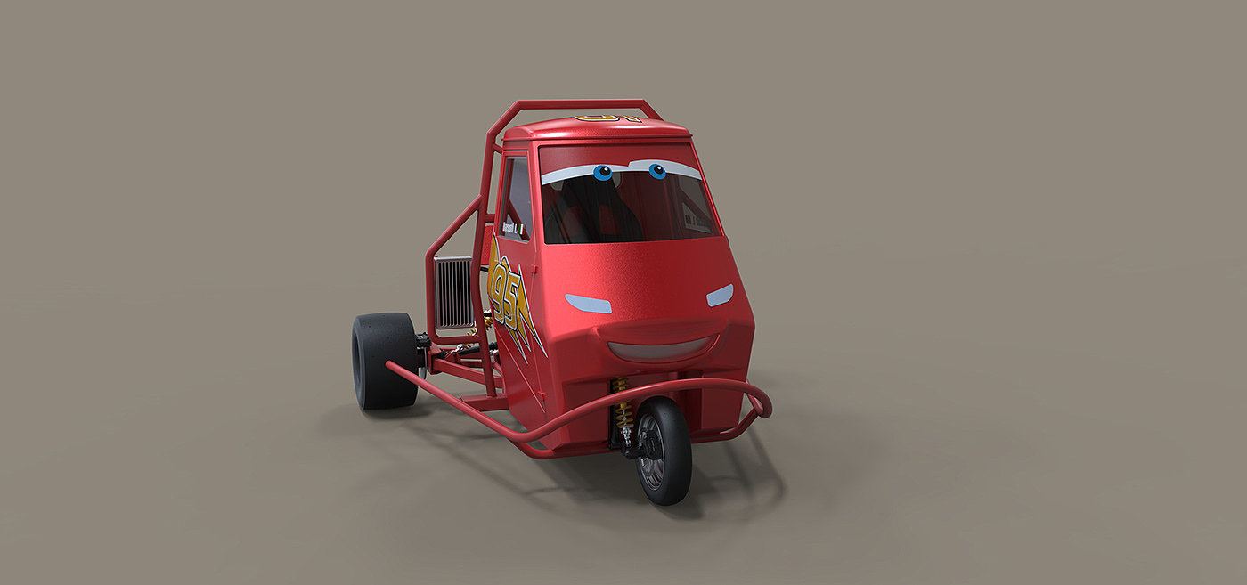 Ape Proto，gules，Tricycle，