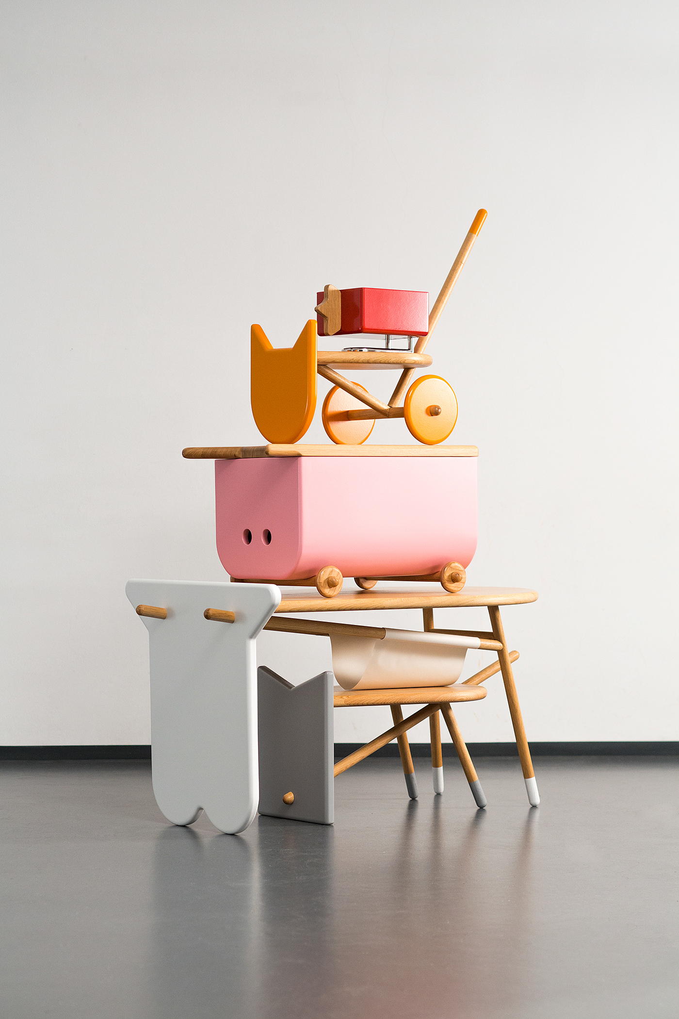 Avlia，Children's furniture，woodiness，