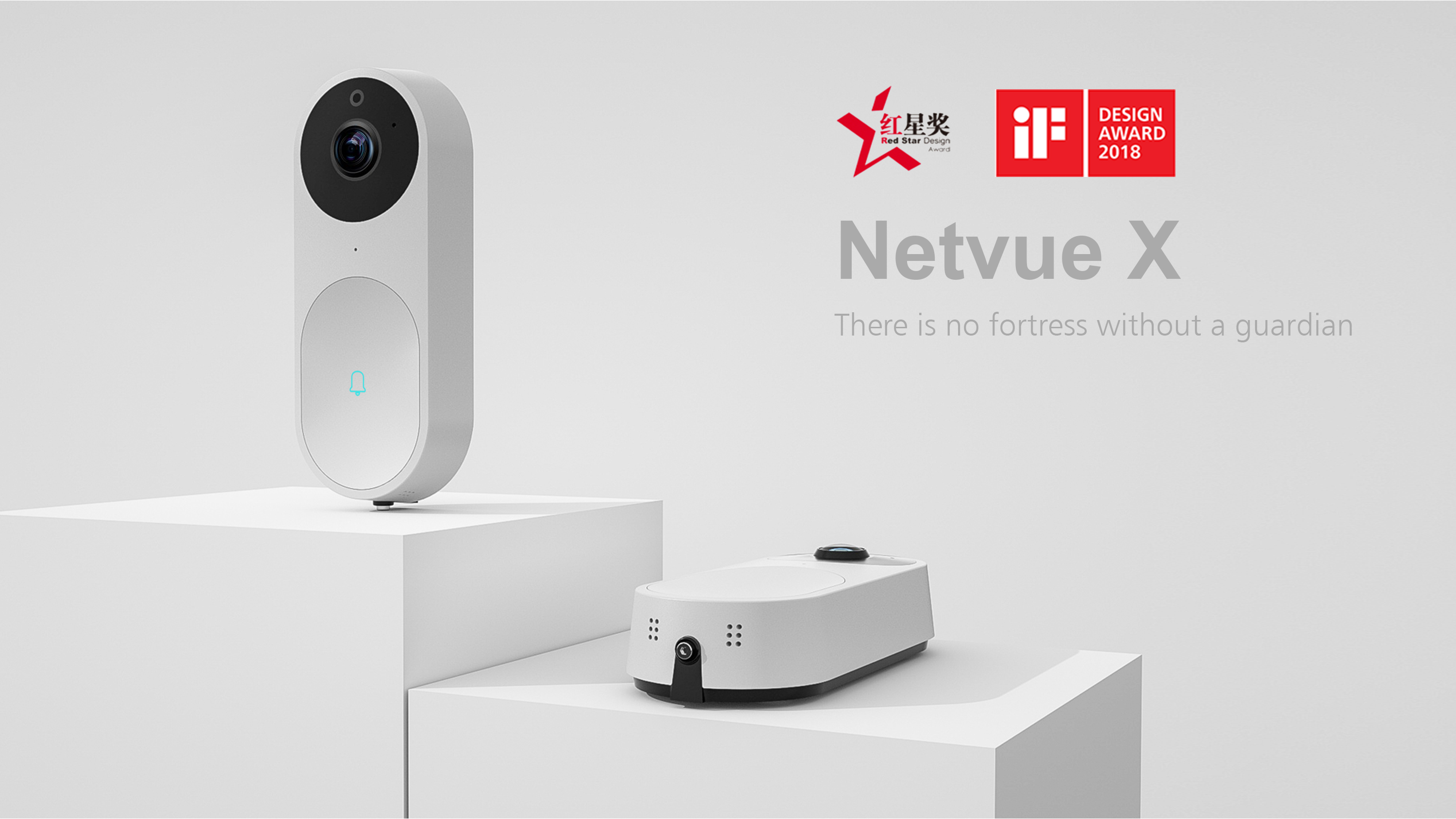 Intelligent doorbell，If Award，Red Star Award，Explosion diagram，