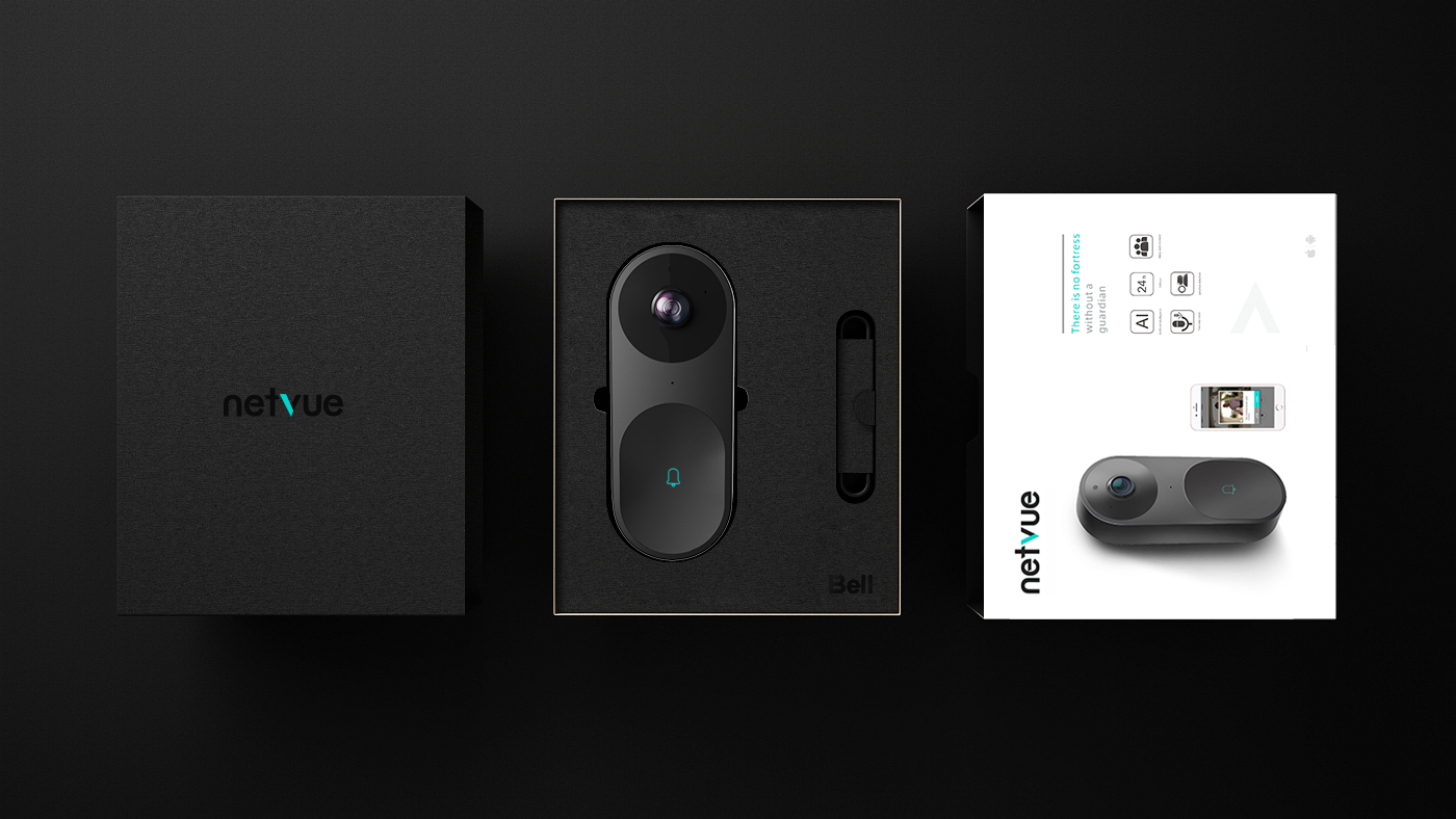 Intelligent doorbell，If Award，Red Star Award，Explosion diagram，