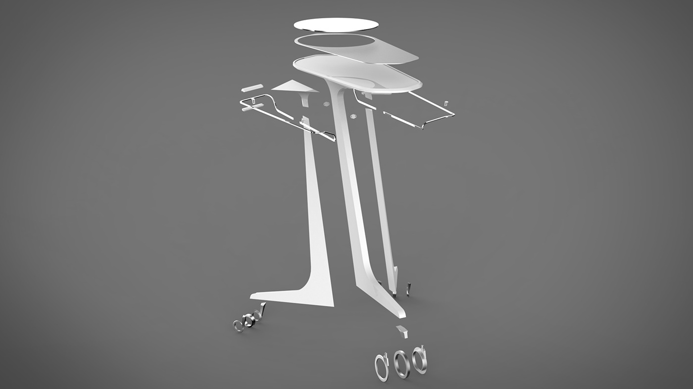 Cocktail Cart，Cocktail shopping cart，Simplicity，