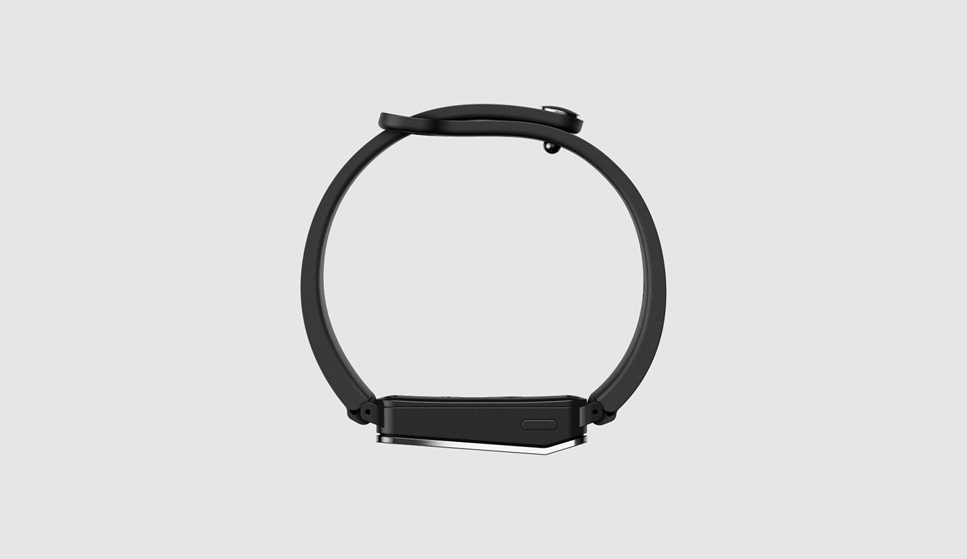 Wrist watch，black，Zikto Walk，