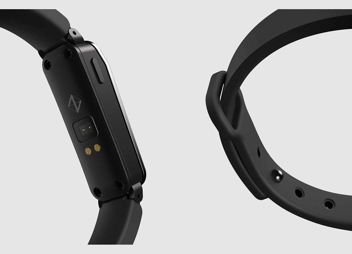 Wrist watch，black，Zikto Walk，