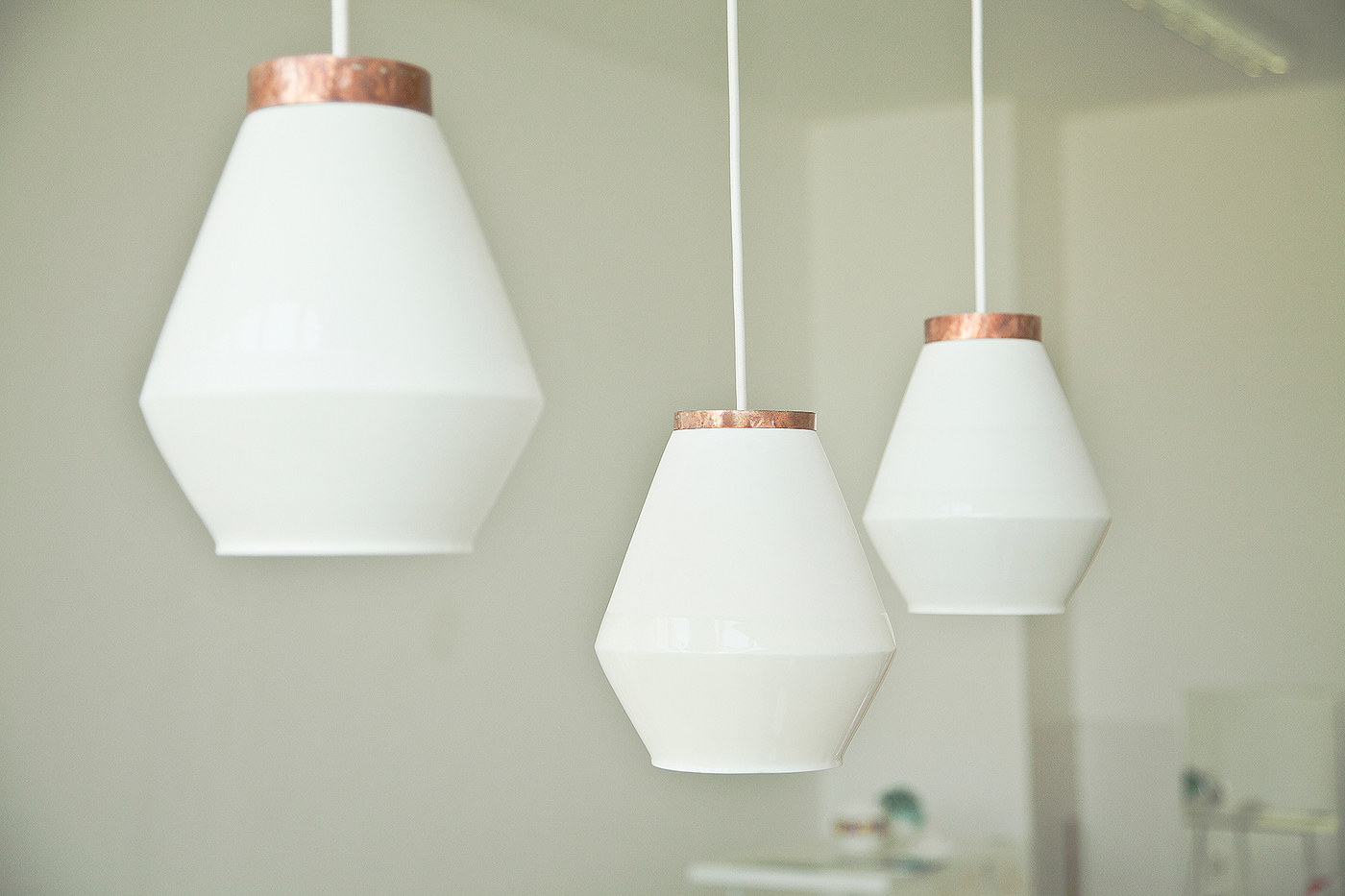 lamps and lanterns，Plain white，diy，a chandelier，