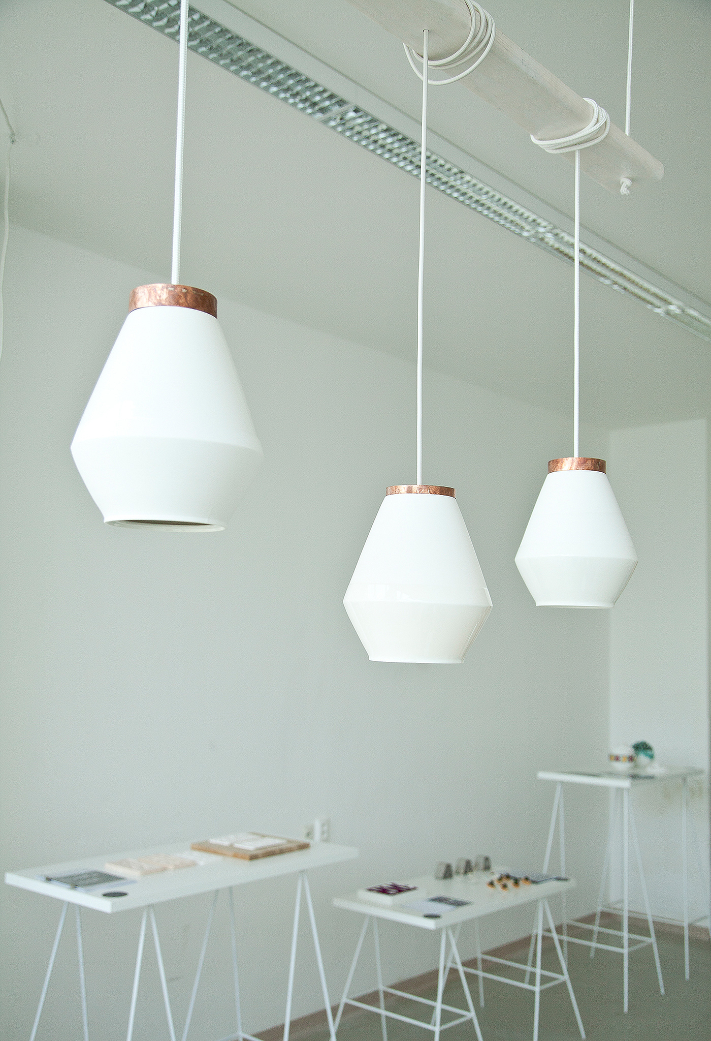 lamps and lanterns，Plain white，diy，a chandelier，