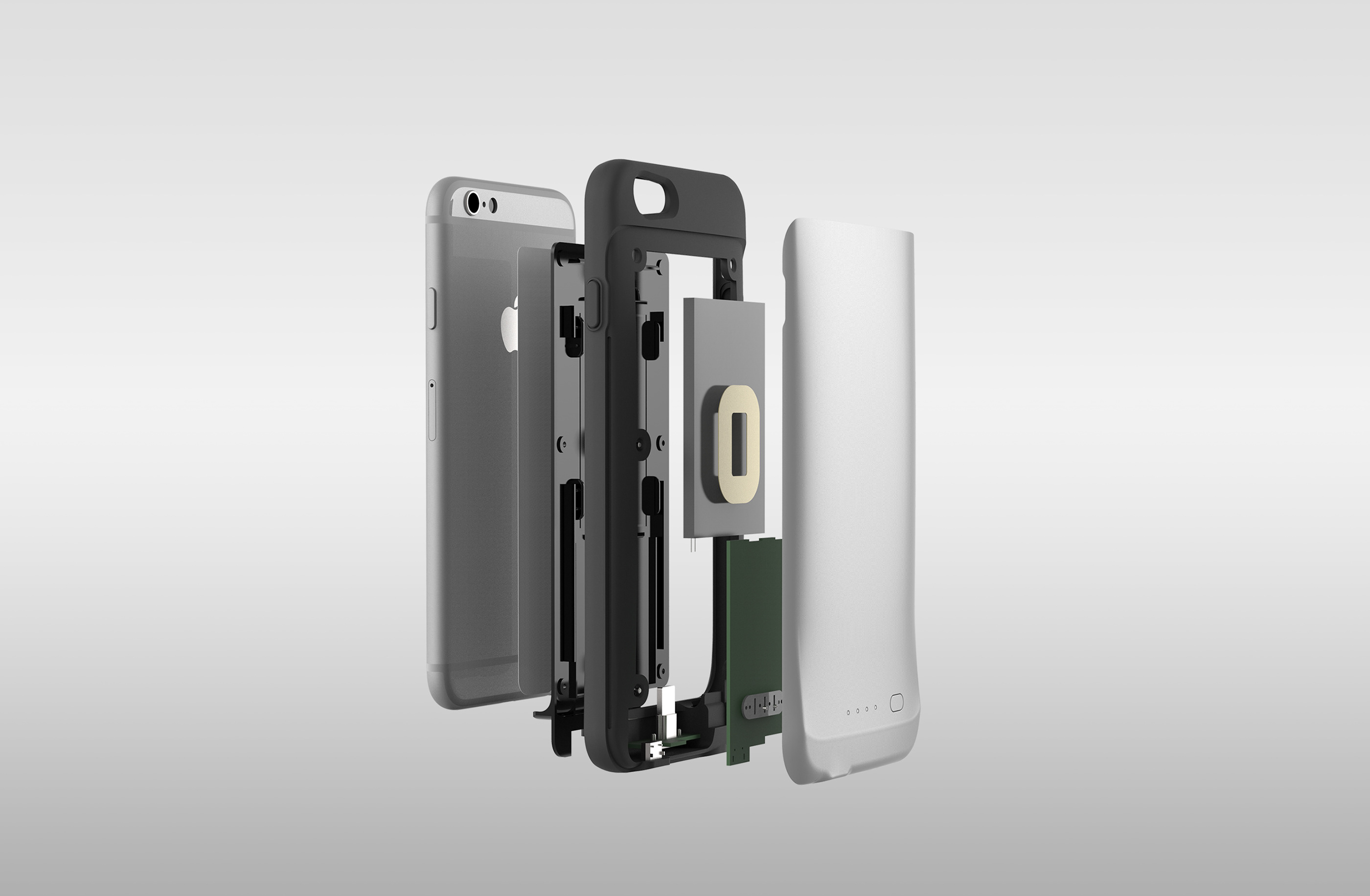 GPEL，Wireless charging，Mobile phone shell，iphone，