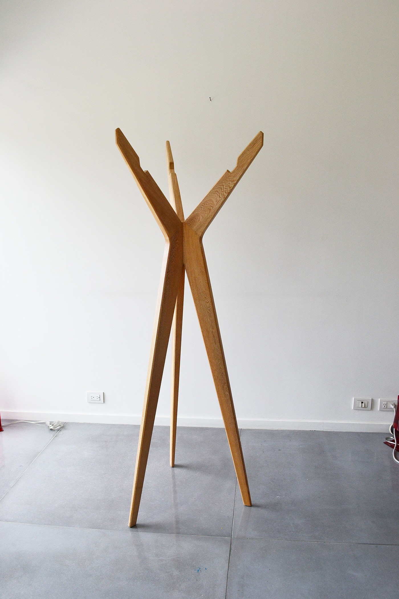 wood，Coat rack，Coat Rack Maca，