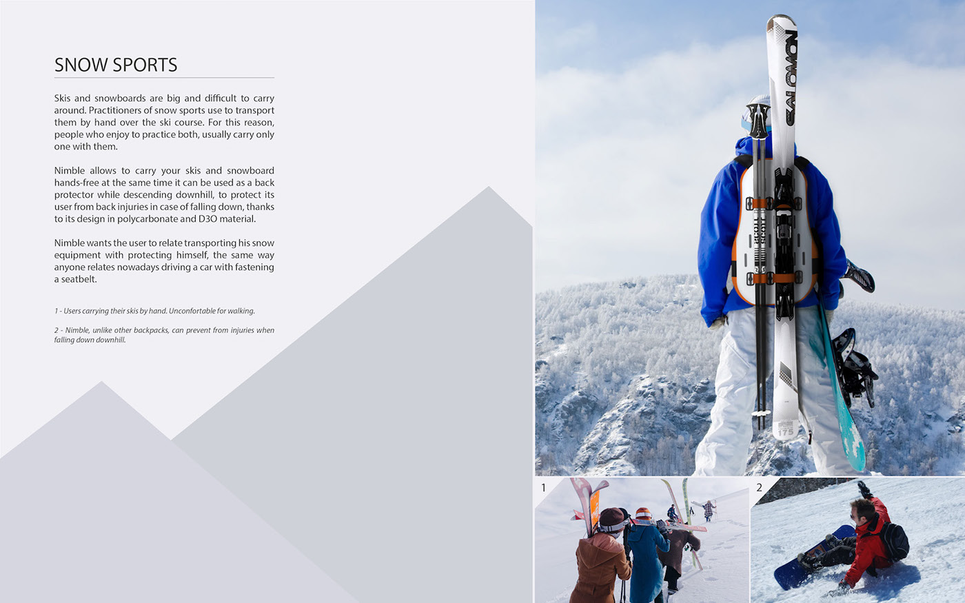 Nimble backpack，knapsack，ei! Gold Award，