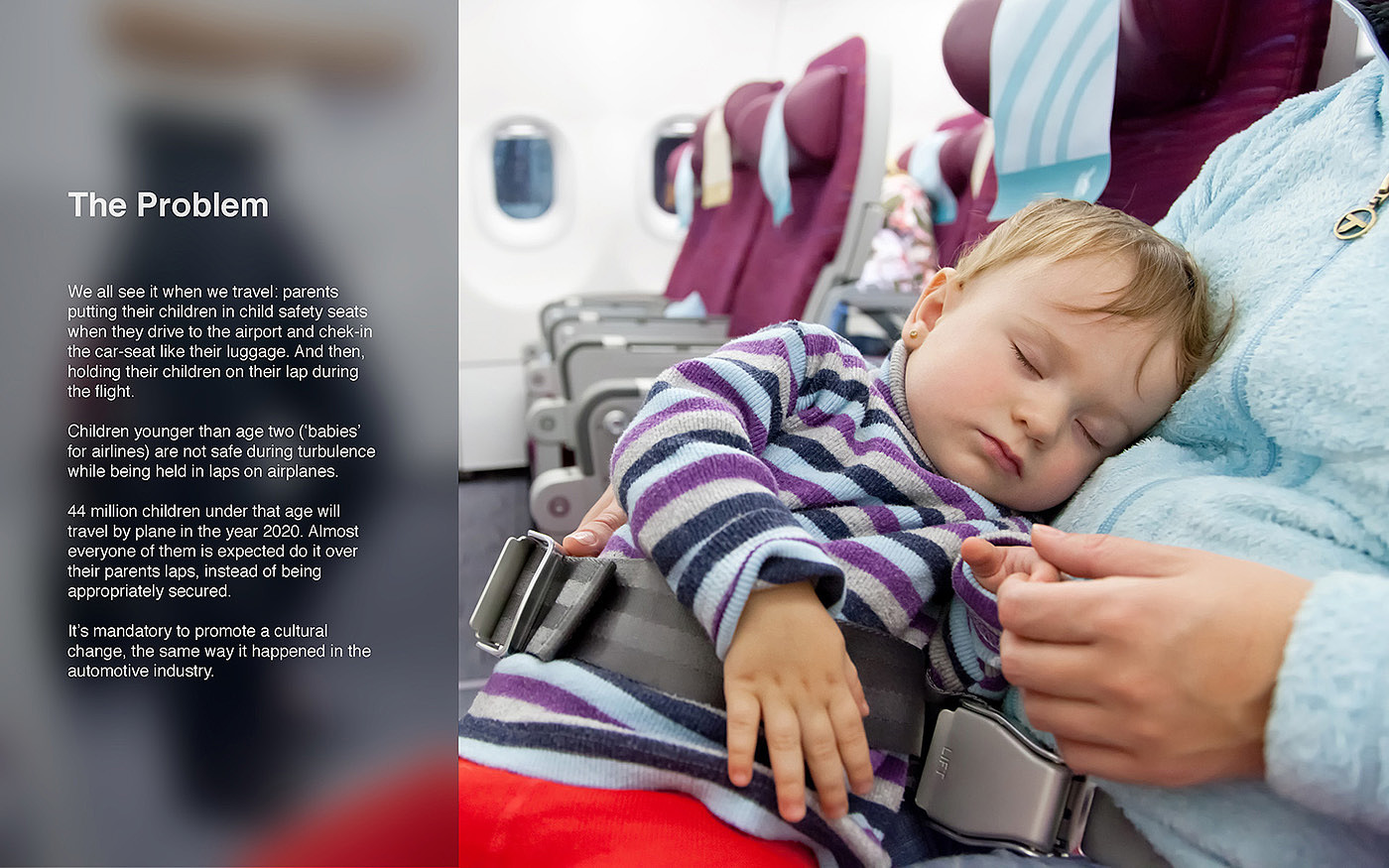 飞机专用，儿童安全座椅，Nido，