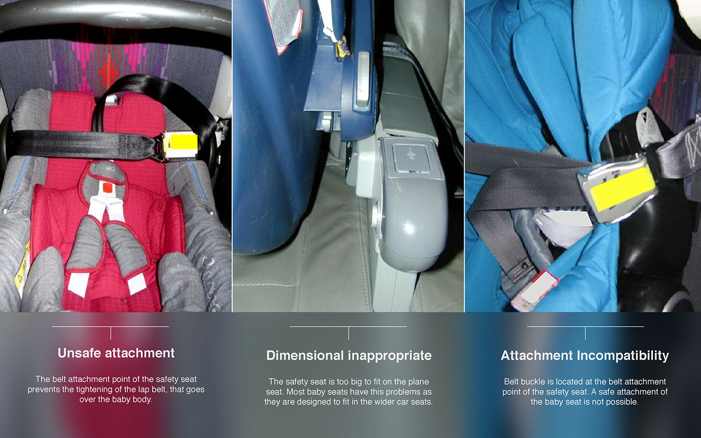Special for aircraft，vehicle-use child safety seats，nest，
