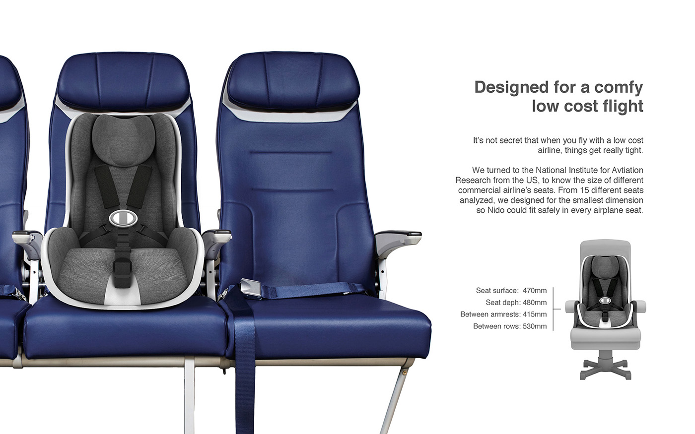 Special for aircraft，vehicle-use child safety seats，nest，