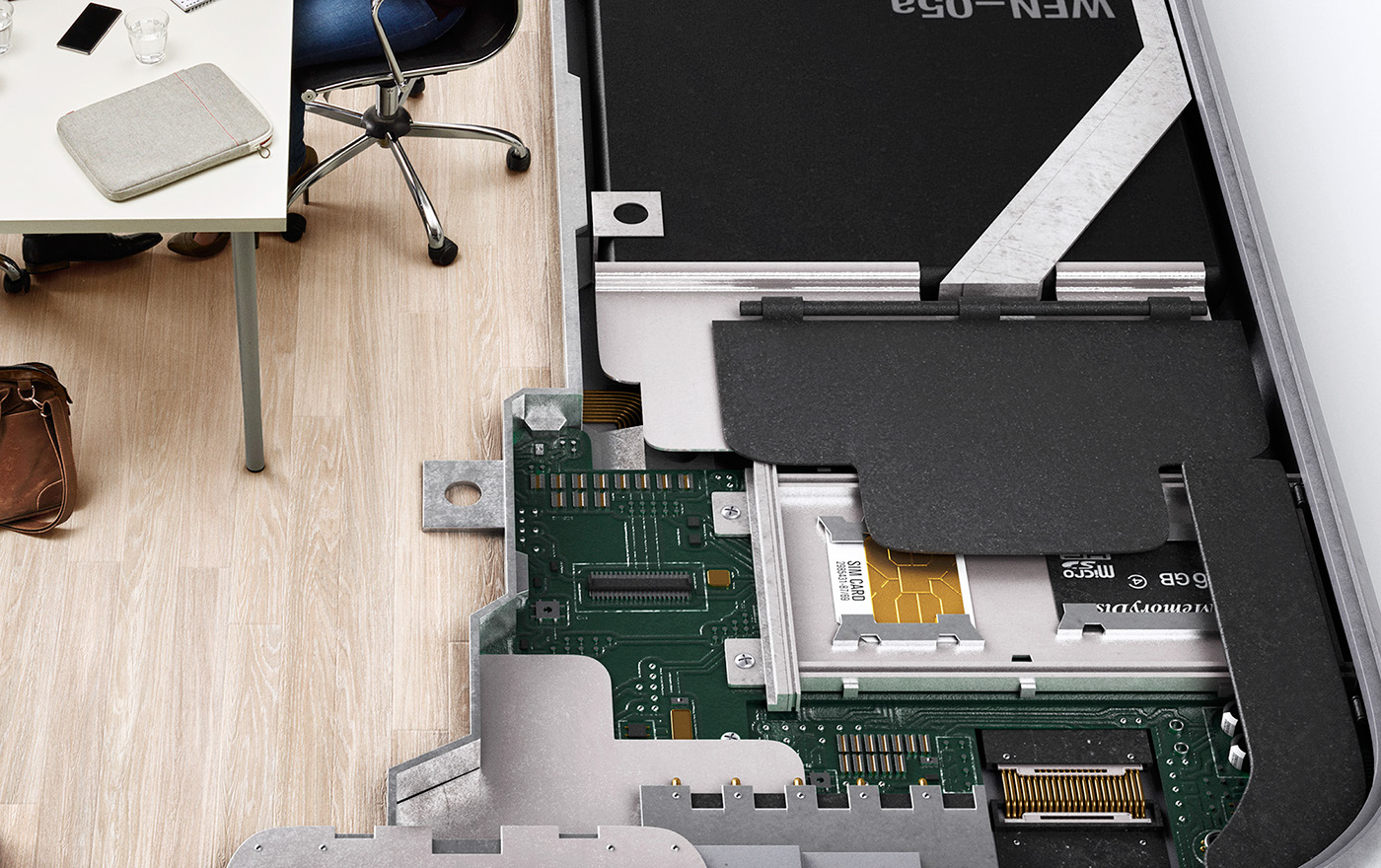 cgi，office，Electronic equipment，Wakoopa Offices，