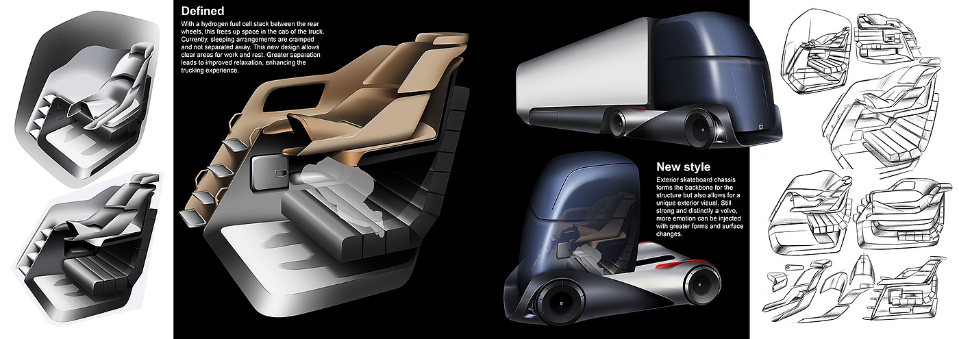 Volvo，Globetrotter XL，conceptual design，Automobile design，