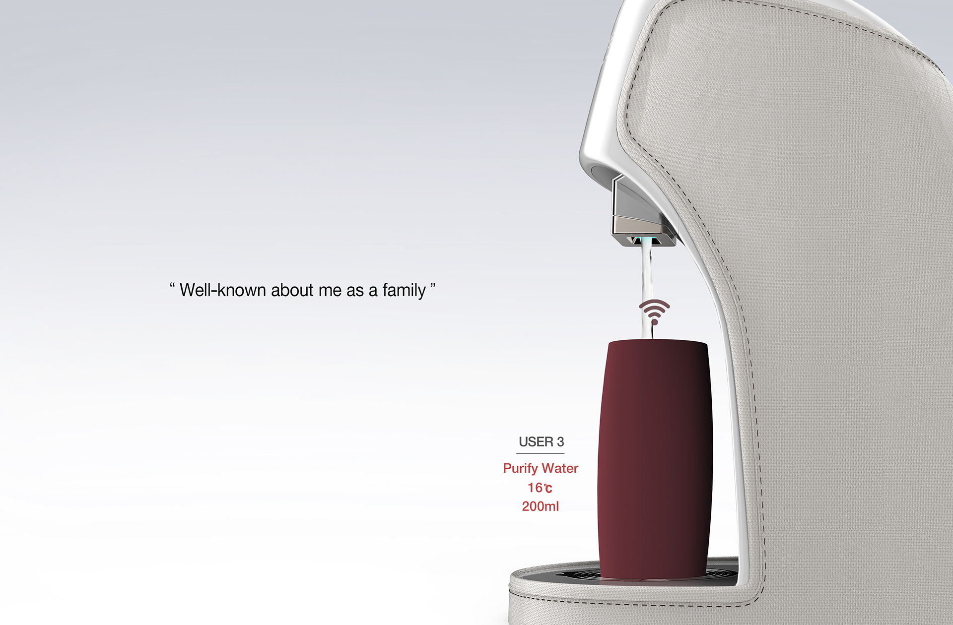 product design，Water purifier design，app，Intelligent products，