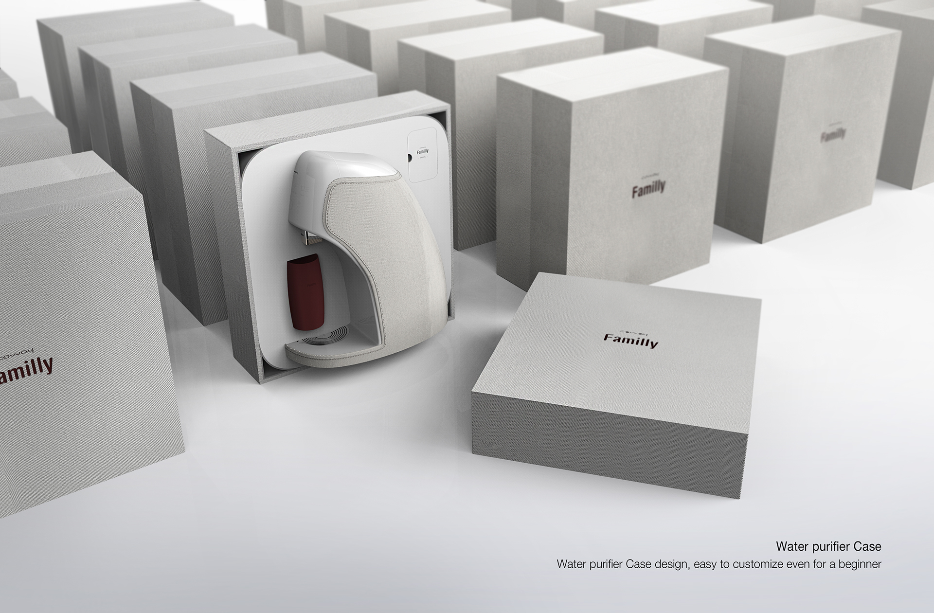 product design，Water purifier design，app，Intelligent products，