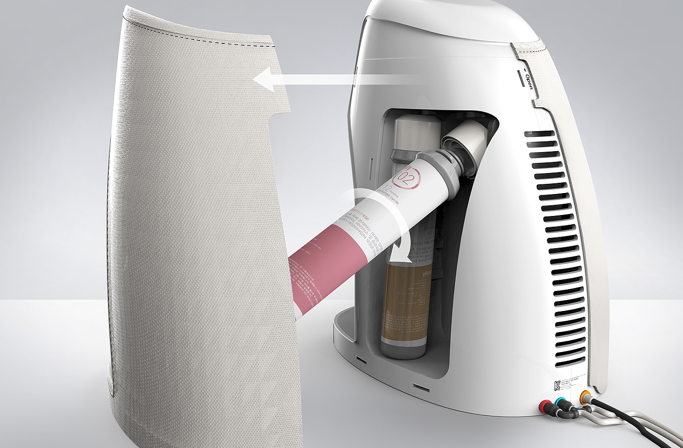 product design，Water purifier design，app，Intelligent products，