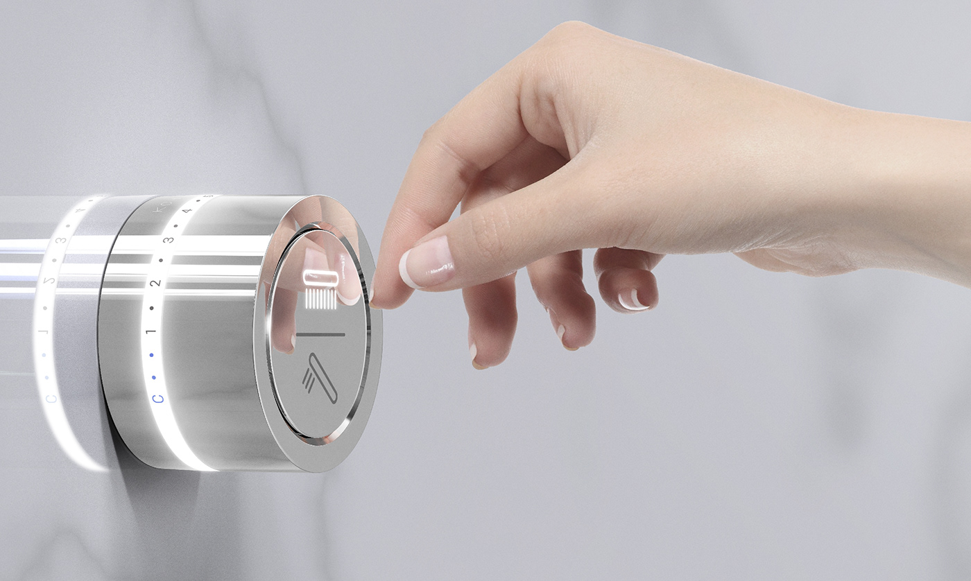 shower，Digital，Sunghoon Park，Kohler model，