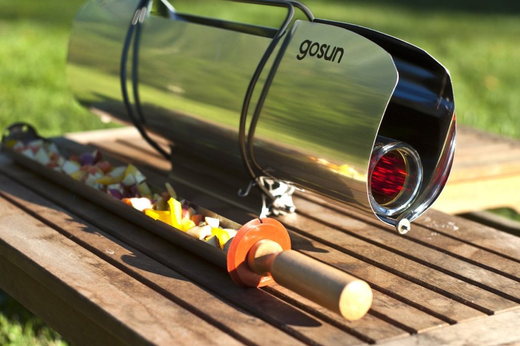 Outdoor cooking，Vacuum insulation，glass tube，reflector，gossip，