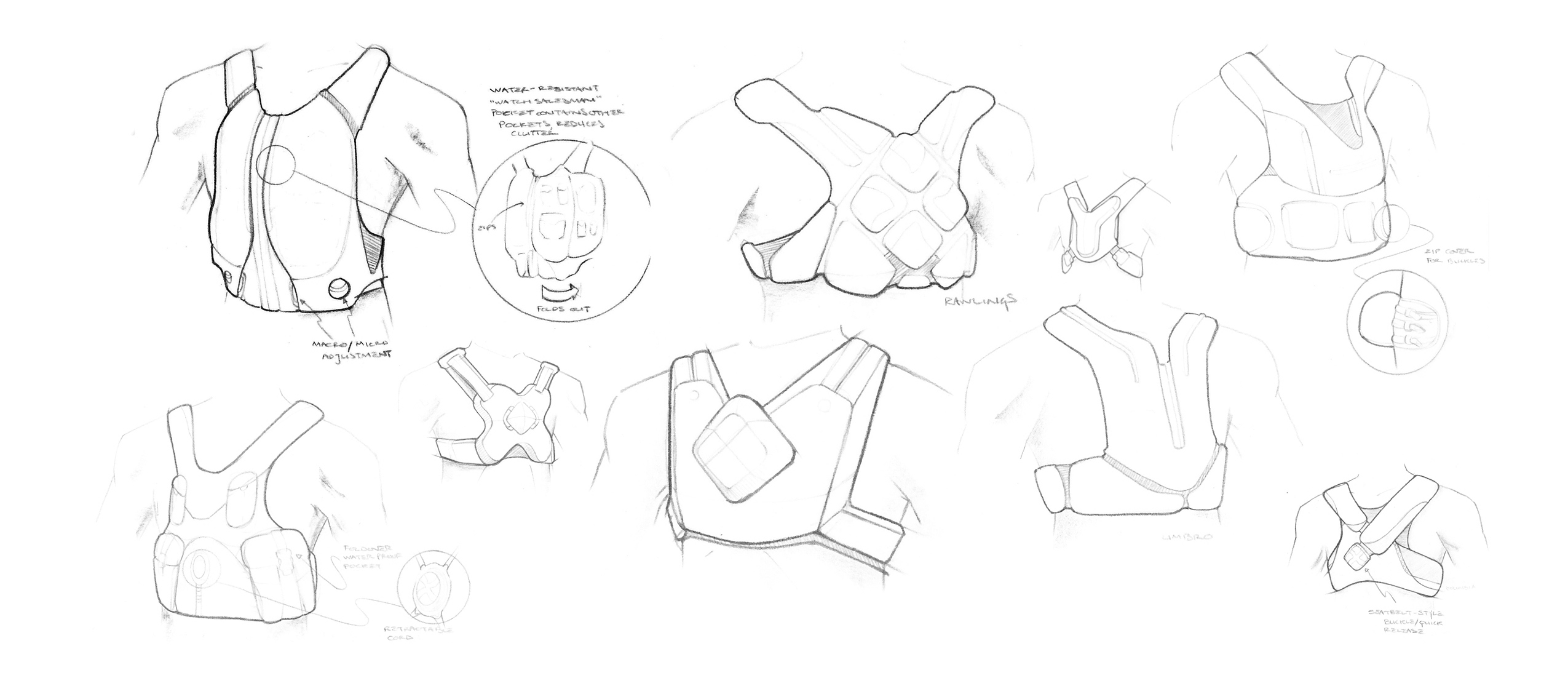 knapsack，Life saving equipment，protective clothing，outdoors，