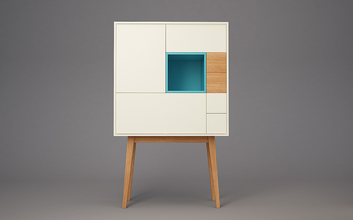 wooden ，Christmas，ADVERTISE，Luis Branco，Attic Cabinet，