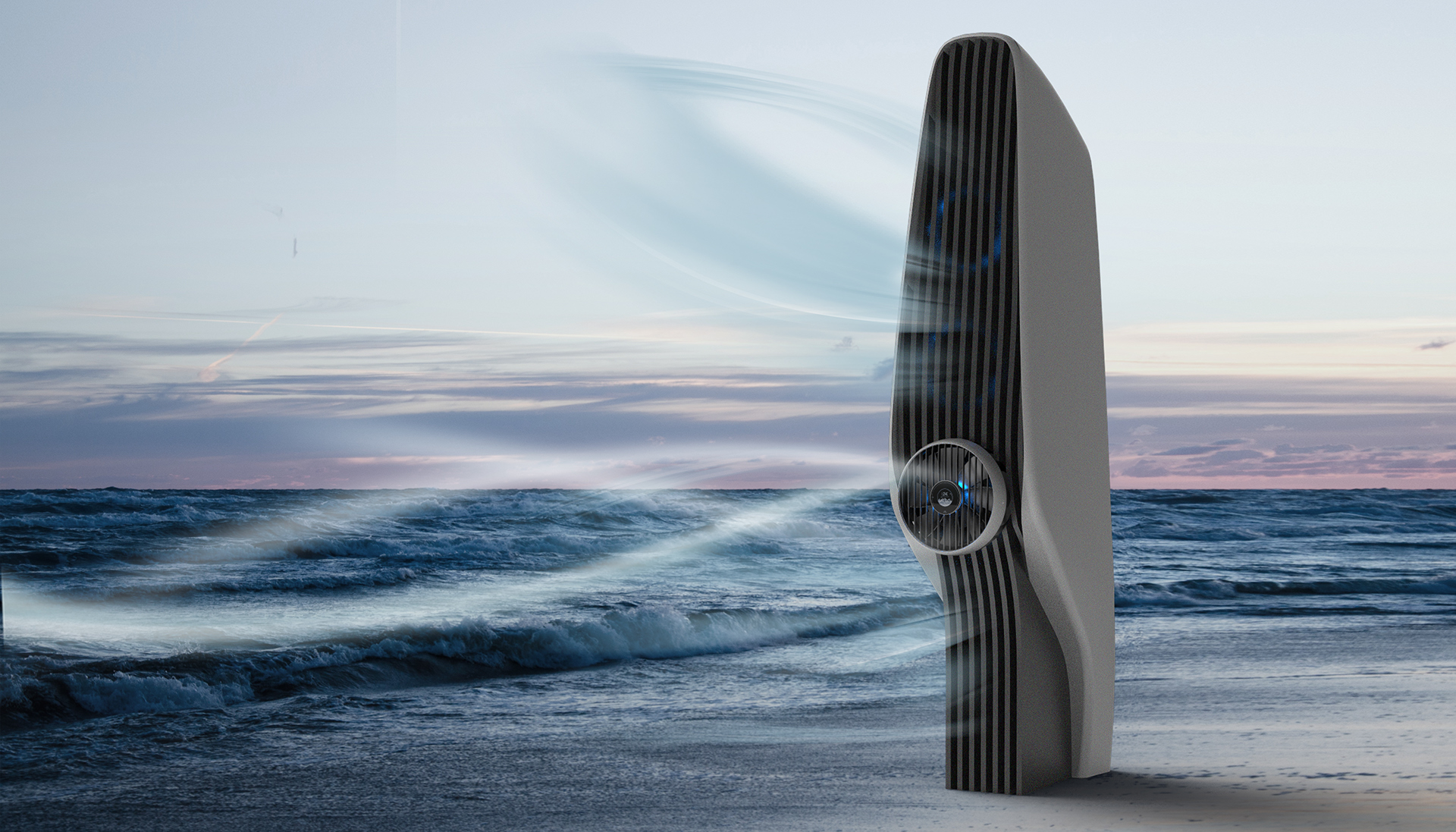 Air circulator，air conditioner，multi-function，layer，