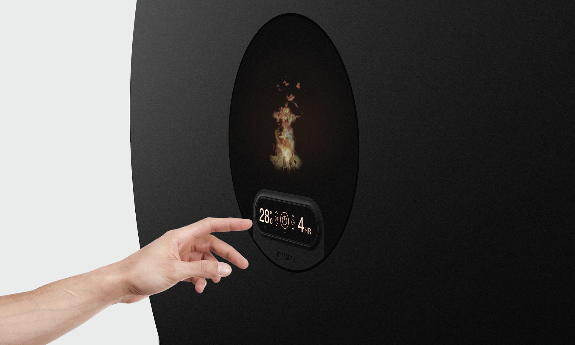 product design，fireplace，Modern design，