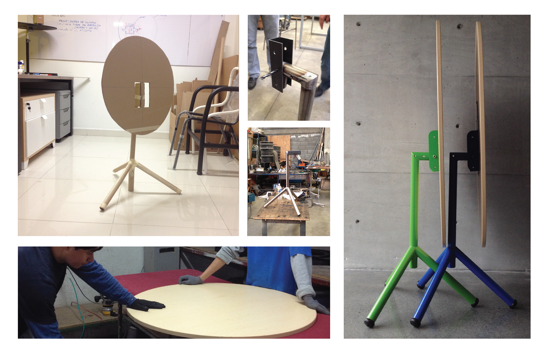 Table，tripod，Minimalist，