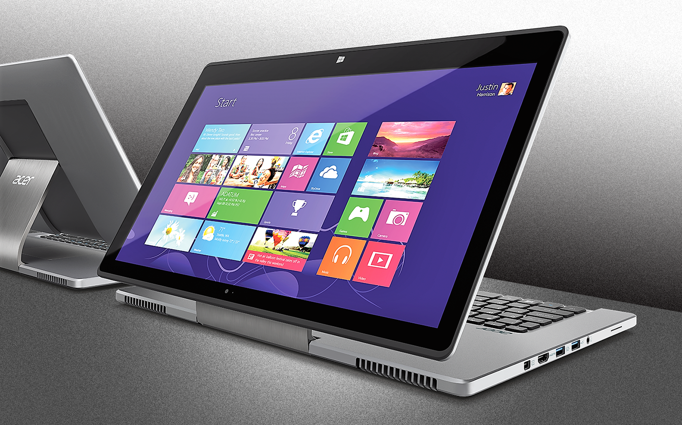 Ezel arm，Acer R7，Loewy Tsao，Notebook computer，