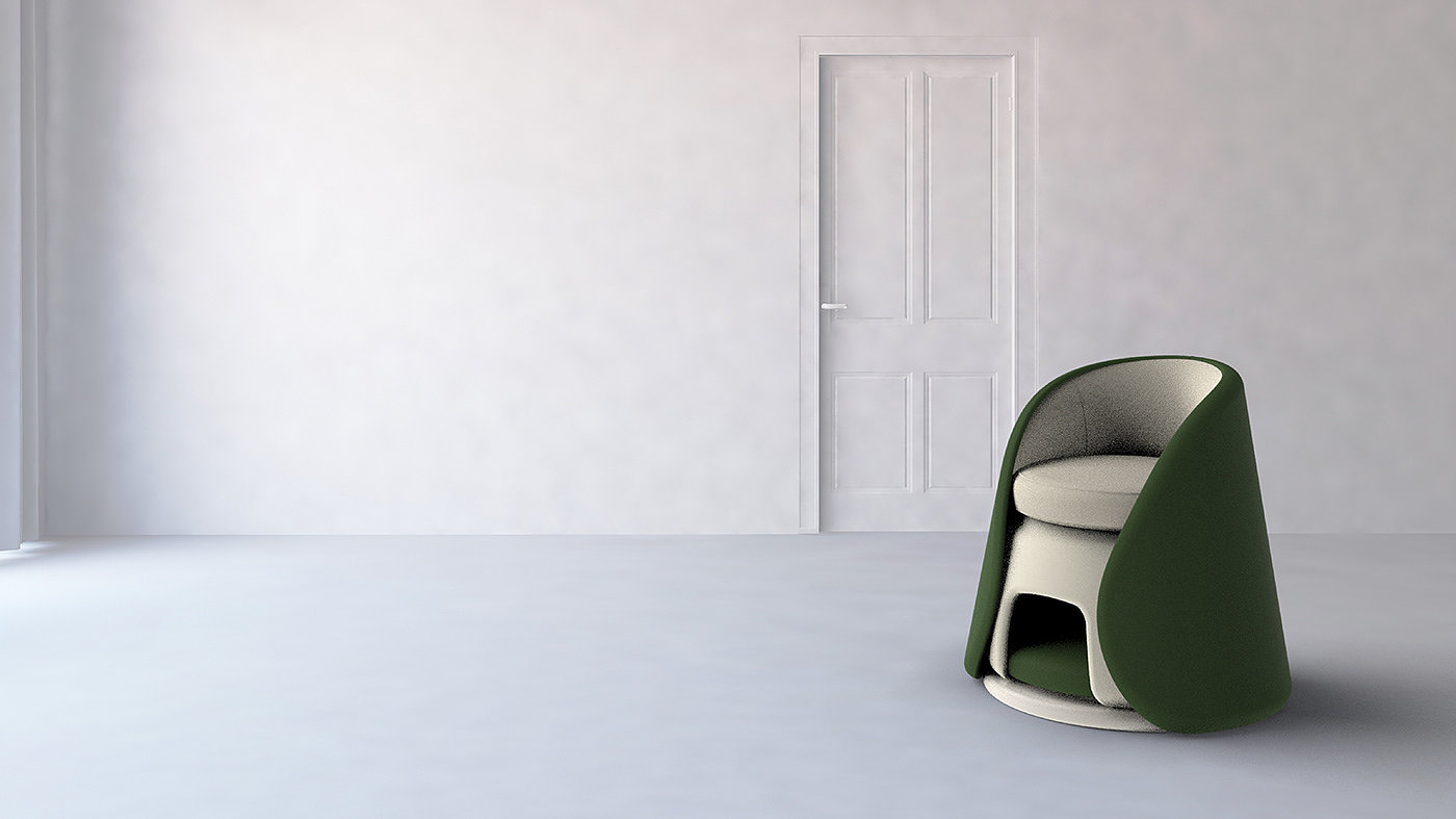 chair，Hayoung Kim，Cat house，Home design，