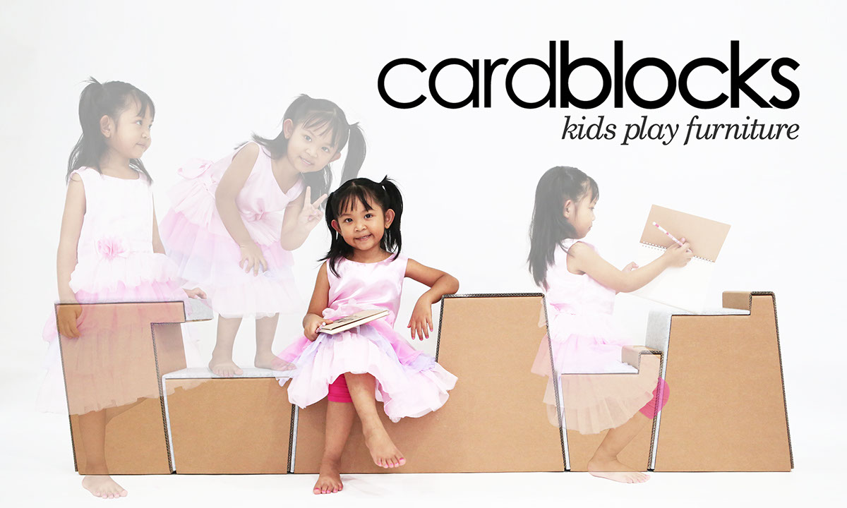 CARDBLOCK，Card building block，environment protection，children，fold，