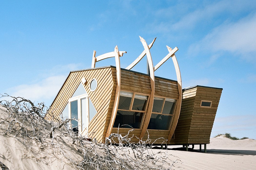 Nina Maritz，Shipwreck cabin，Architecture，