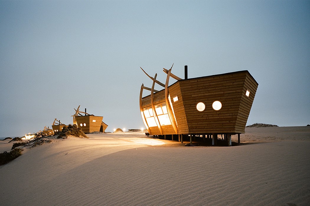 Nina Maritz，Shipwreck cabin，Architecture，