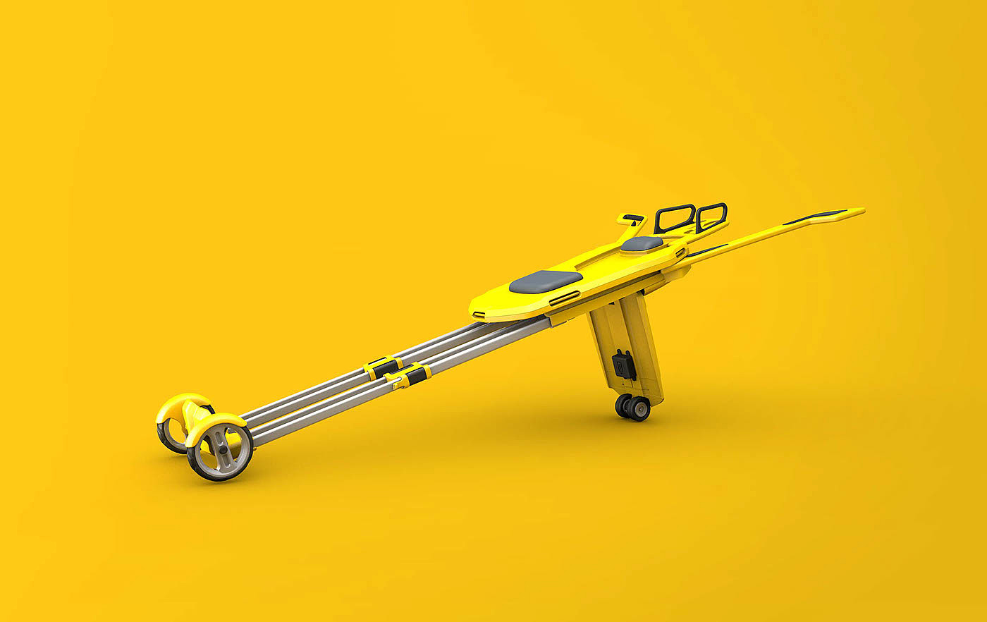 yellow，conceptual design，stretcher，