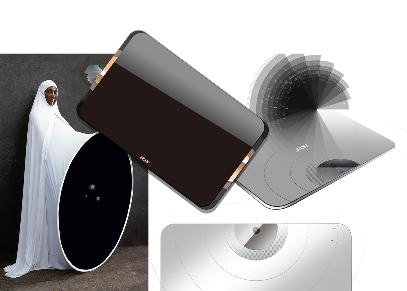 tablet PC，black，Acer，