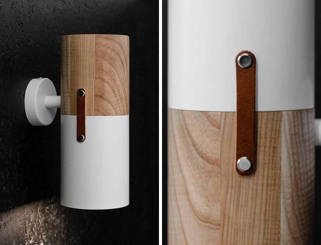 white，a chandelier，