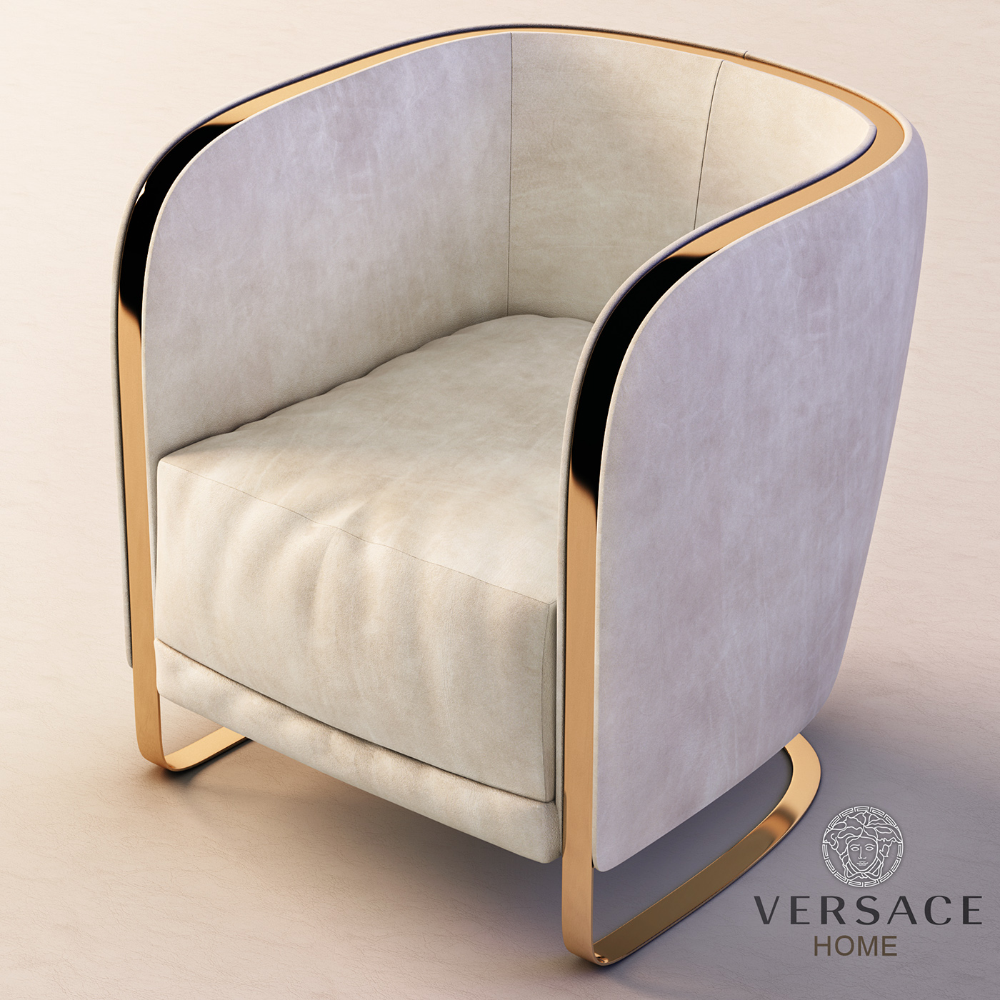 Versace，Armchair，