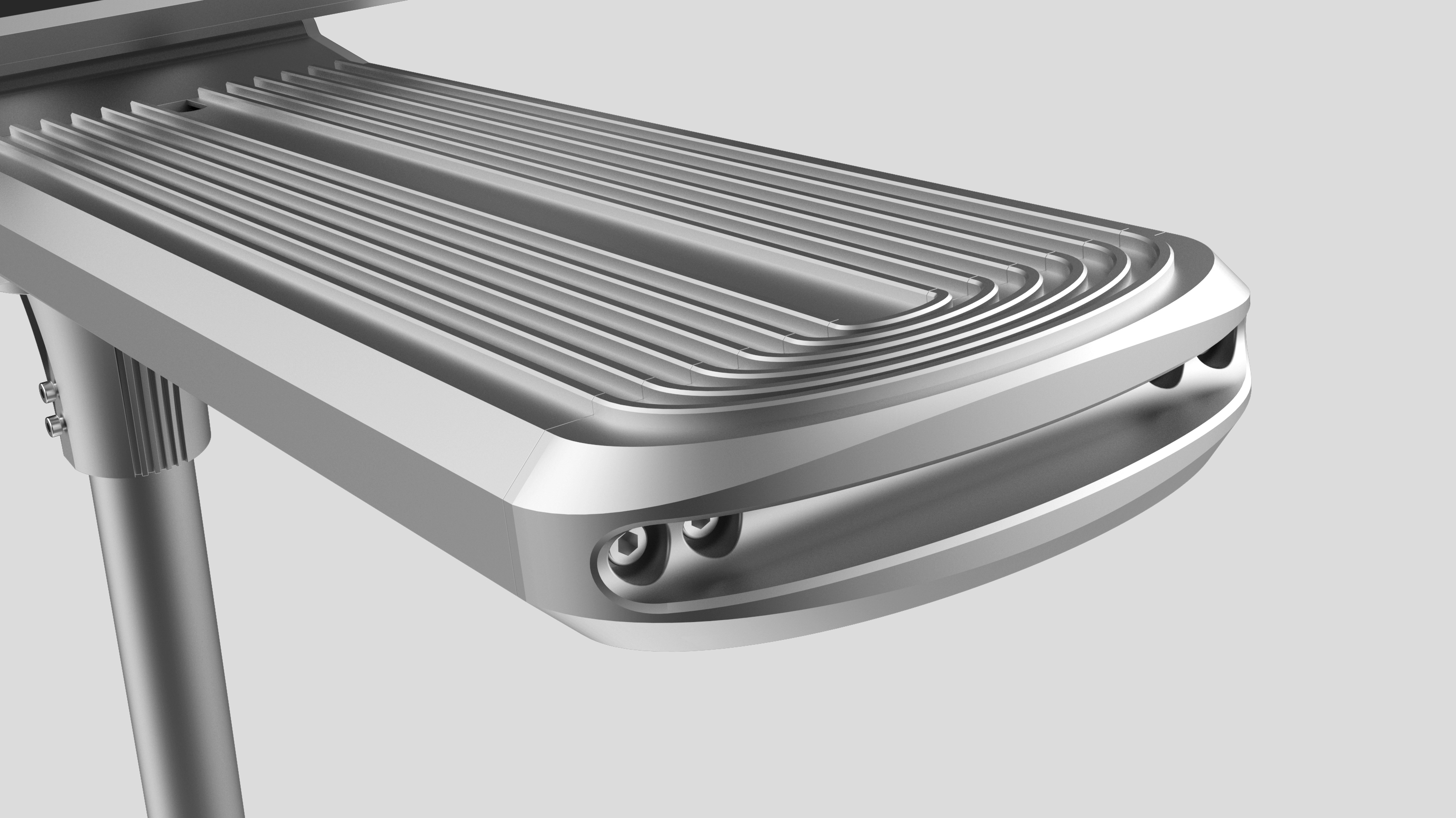 industrial design，Solar street lamp，Sheet metal，Lighting class，Product modeling design，