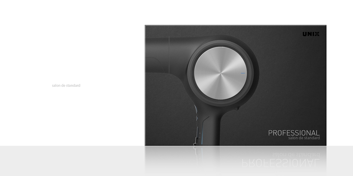 product design，Hair Products ，hair drier，Unix，