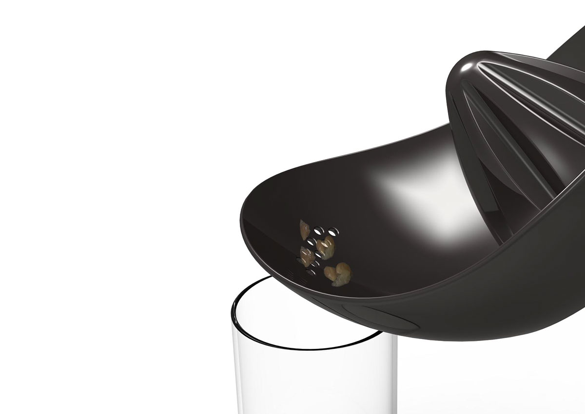 Kitchen tools，product design，Lemon juice extruder，Yuka，