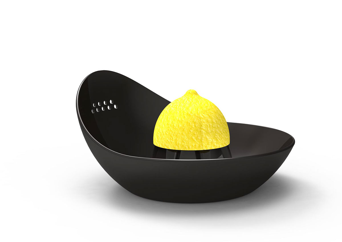 Kitchen tools，product design，Lemon juice extruder，Yuka，